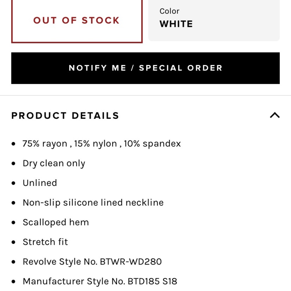 Off the shoulder white dress - Picture 5 of 6